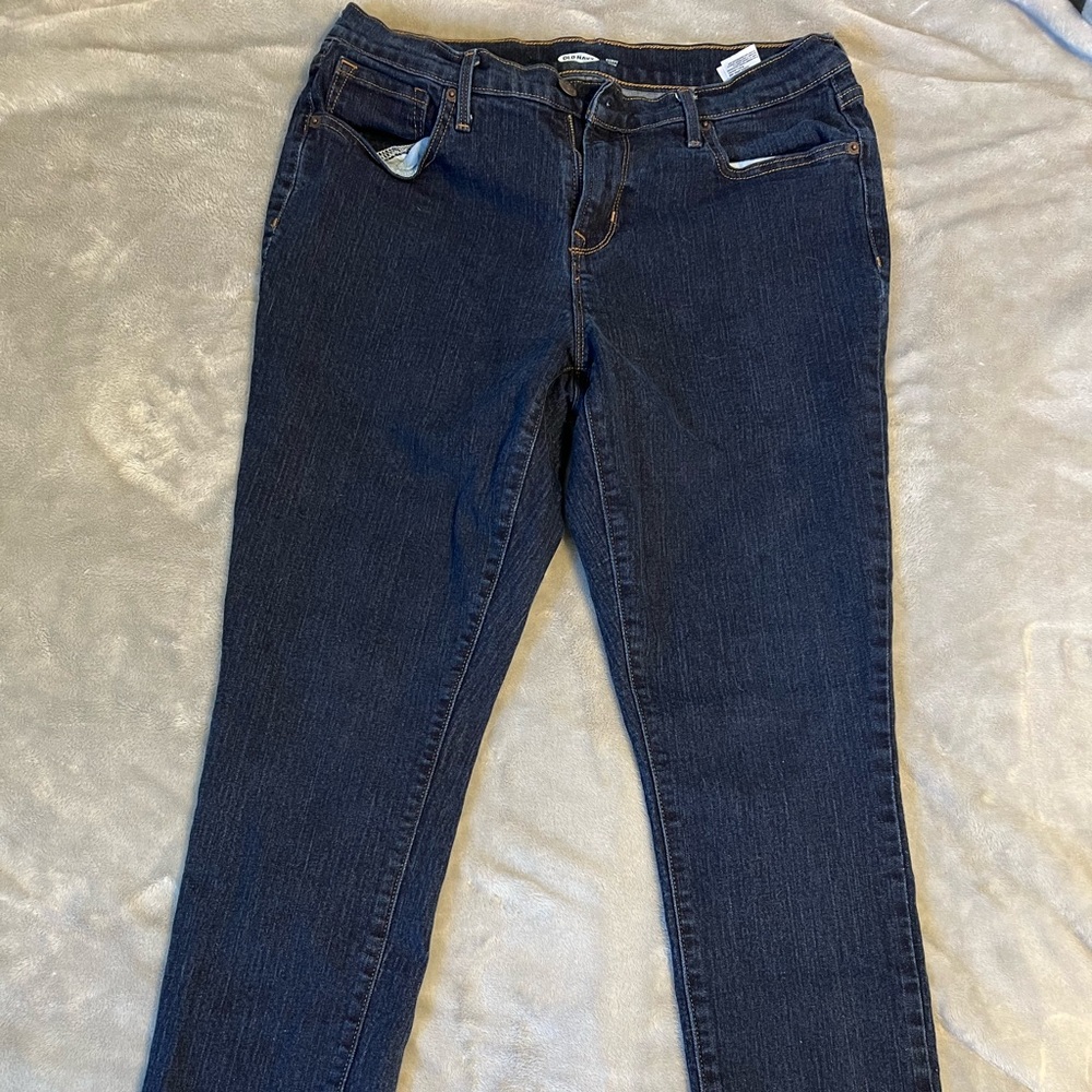 Old Navy, Curvy, Skinny Jeans (Size 12)